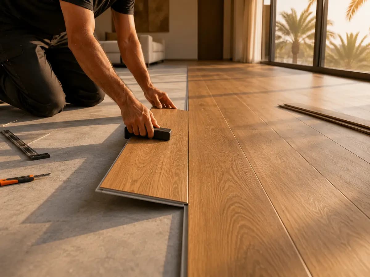 Commercial Vinyl Flooring Installation